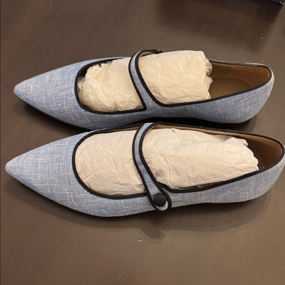 Chambray Jane Flats - Picture 4 of 13